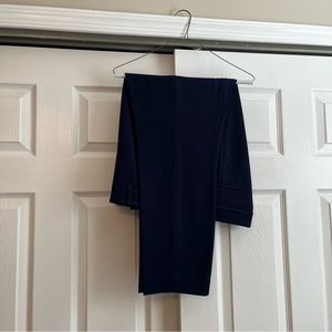 Navy J Crew Suit Pants